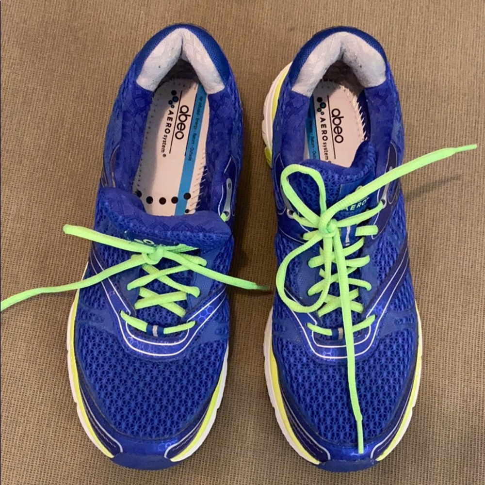 Abeo Areo men’s shoes size 10.5 rally blue